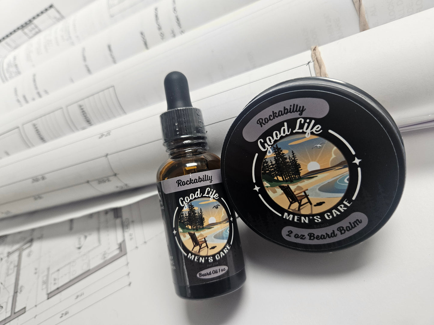 Beard Balm - Rockabilly 2oz